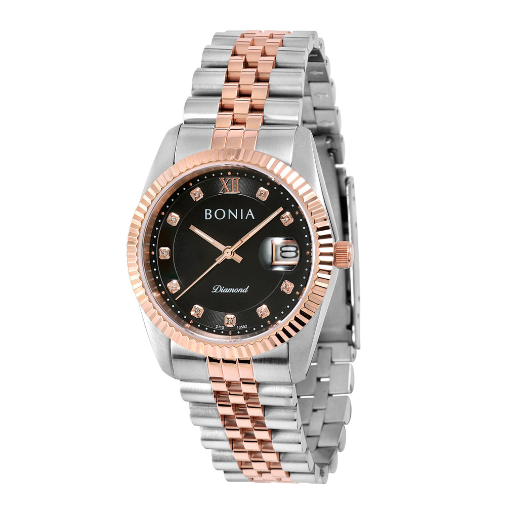 Bonia clearance diamond watch