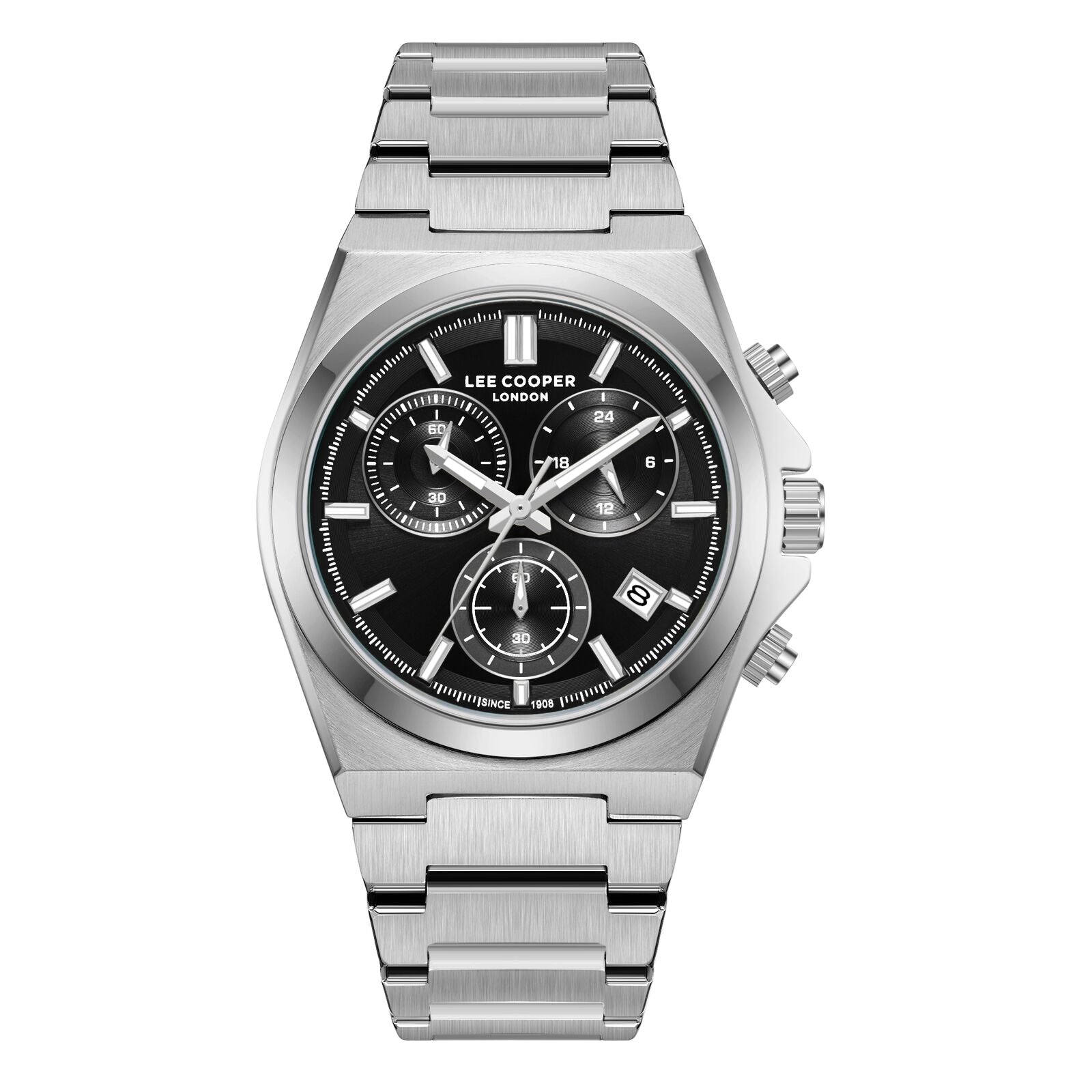 Lee Cooper Chronograph Black Dial Men – Startime