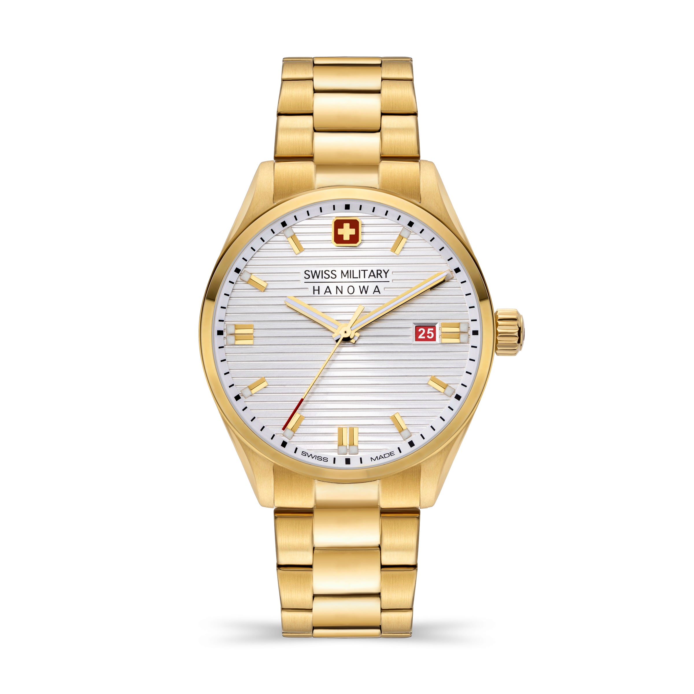 Swiss military hanowa discount gold