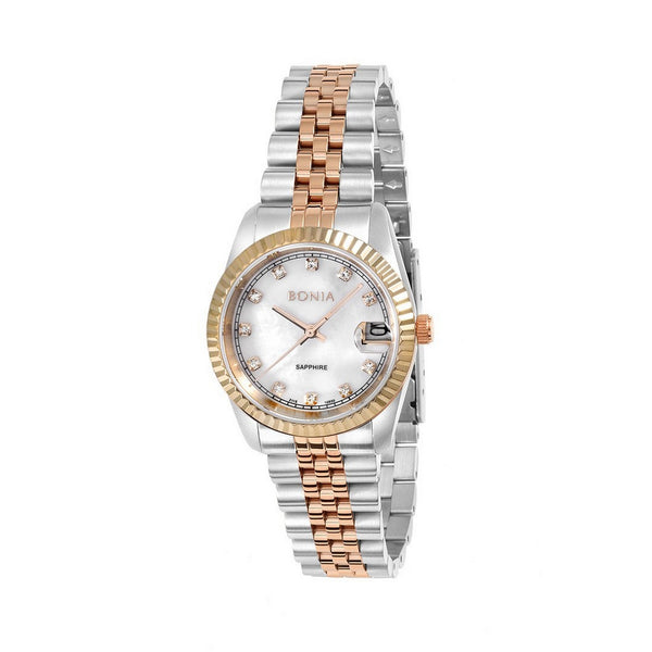 Bonia Noble White Dial B10550-3657 Analog Women