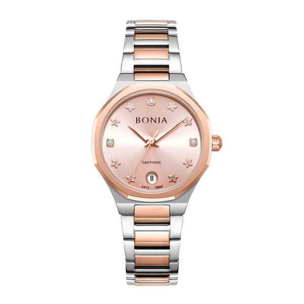 Bonia Stars Hour Carnation Dial B10847-2679 Women