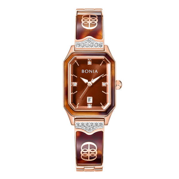 Bonia Monogram Brown Ceramic B10859-2547 Women
