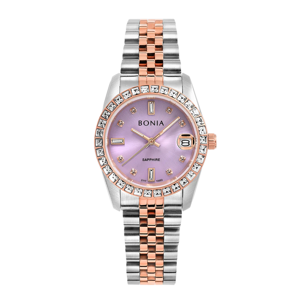 Bonia Noble Purple Dial B10553-3608S Women