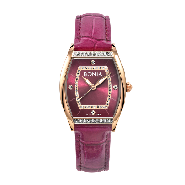 Bonia Curved Tank Purple Leather B10805-2507S Women