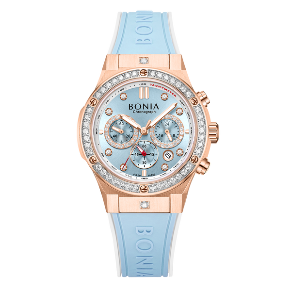 Bonia Chronograph Naeyon Edition B10809-2597C Sky Blue Women