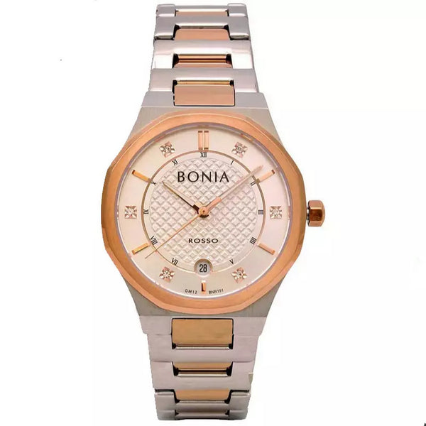 Bonia Silver Rosegold BR191-2615 Women