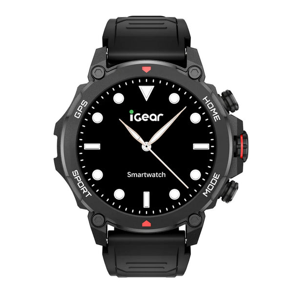 iGear Vector Smart Watch Black IGVE01 - Built For Every Adventure