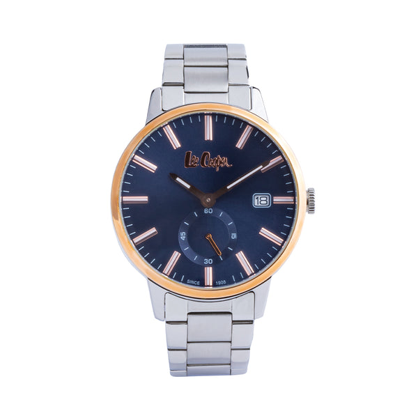 Lee Cooper LC06693.590 Men Silver Analog