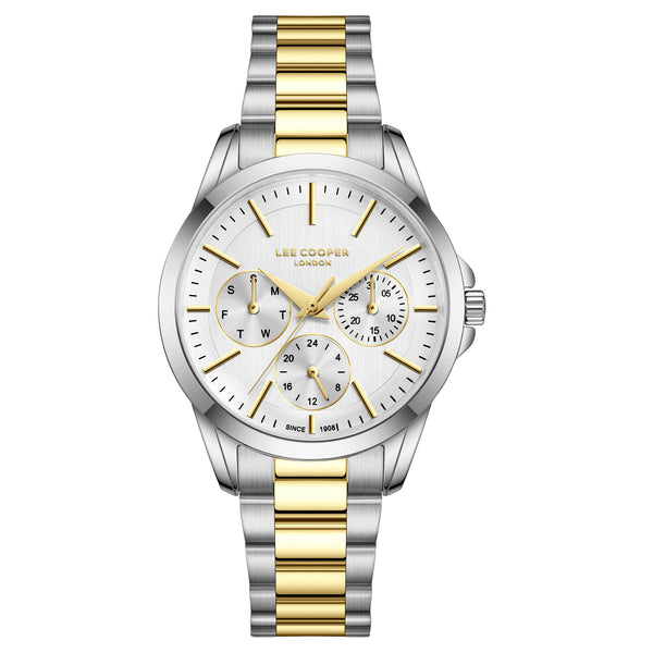 Lee Cooper Multifunction White Dial LC08141.230 Women