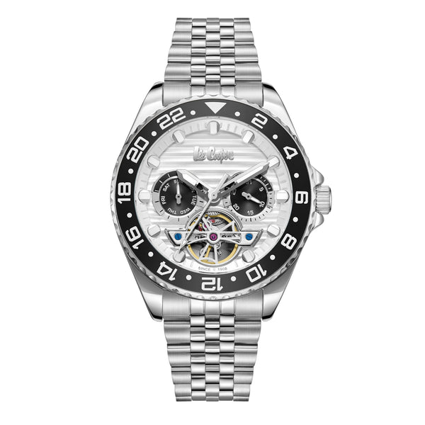 Lee Cooper Automatic White Dial LC08192.330 Men