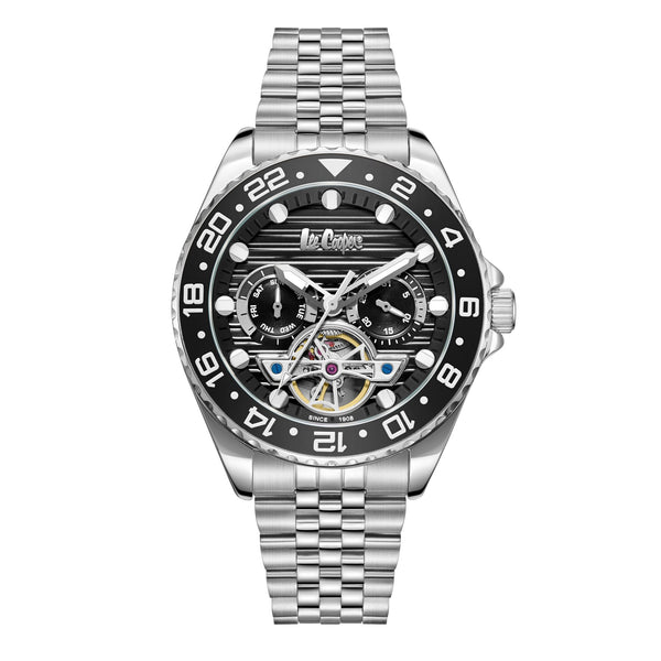 Lee Cooper Automatic Black Dial LC08192.350 Men