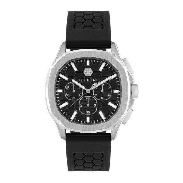Philipp Plein Chronographs PWSAA0123 with Black Strap Rubber Men