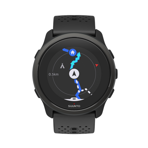 Suunto 5 Peak All Black SS050888000 Most Powerfull GPS Watch