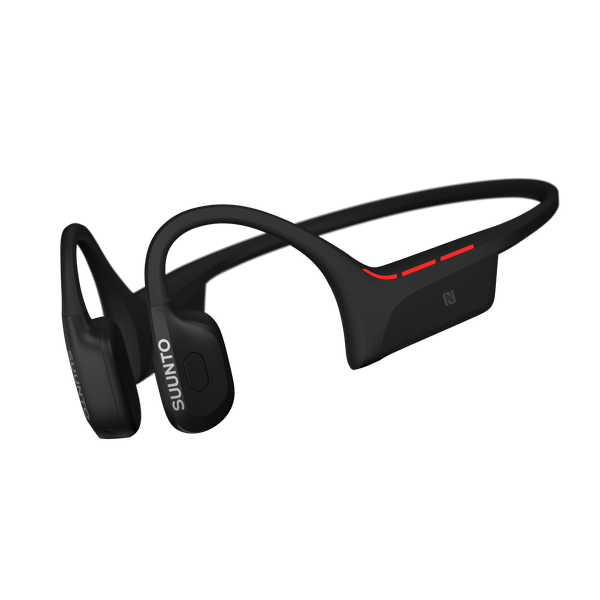 Suunto Wing 2 Black SS051259000 - Premium Bone Conduction Headphones for Safe Adventuring