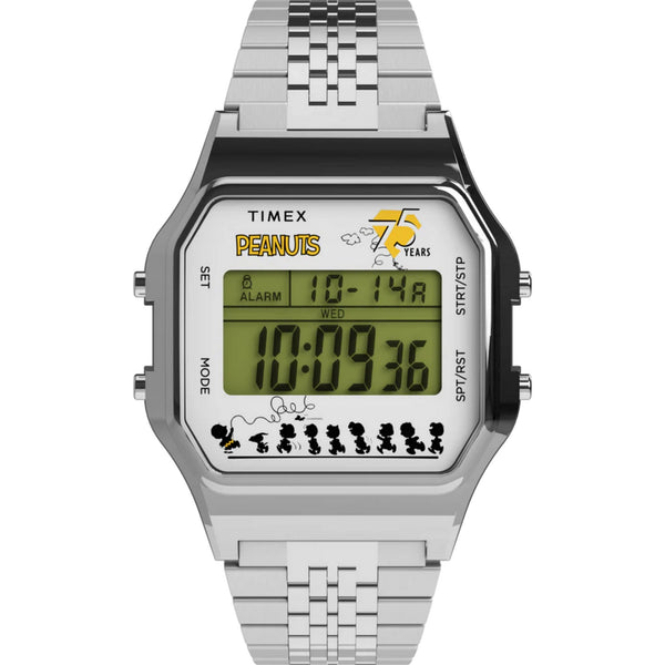 Timex x Peanuts T80 75th Anniversary Edition Digital TW2Y20000V5 Unisex