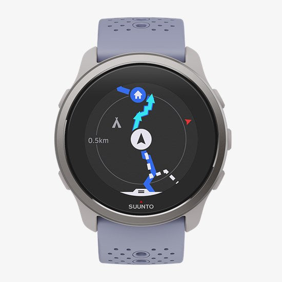 Suunto 5 Peak Smartwatch Mist Blue Lightweight GPS Watch SS050891000