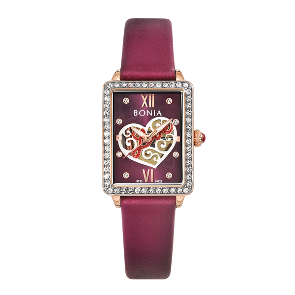 Bonia B10722-2563S Red Wine Women